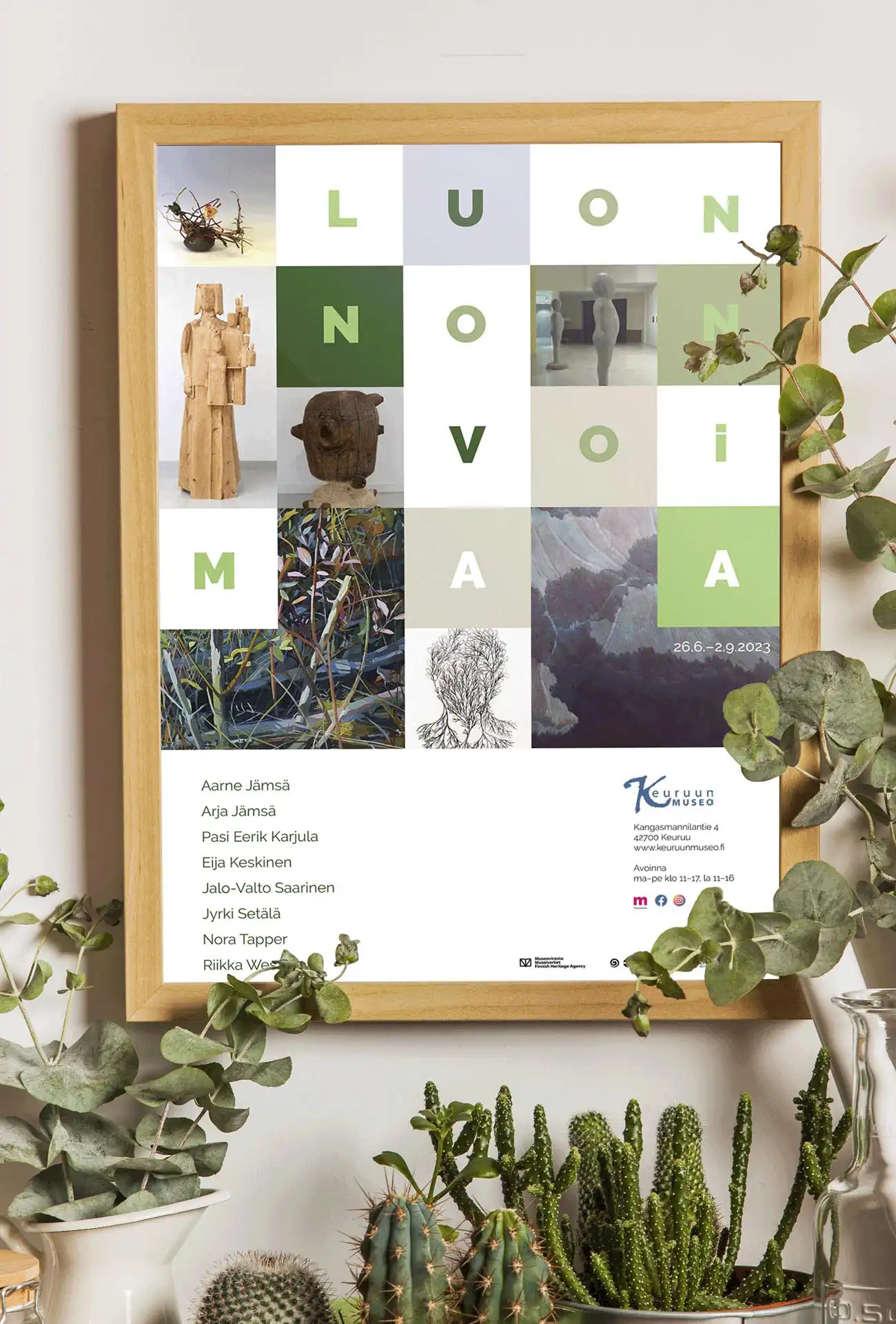 Luonnon voimaa, juliste