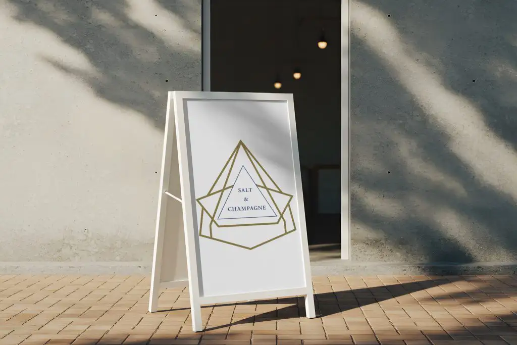 Salt&Champagne, logo
